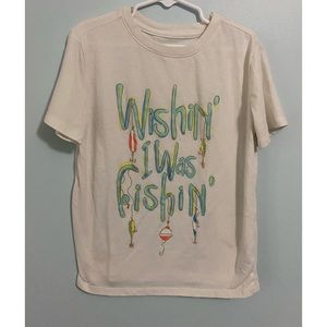Cute fishing tee shirt